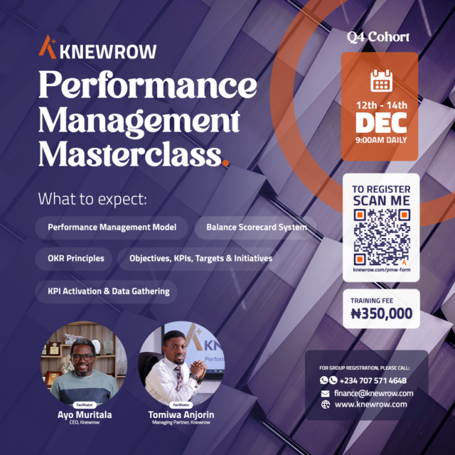 2024 Q4 Performance Management Masterclass