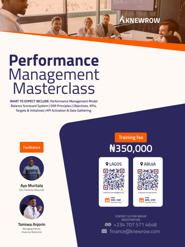 Knewrow Performance Management Masterclass
